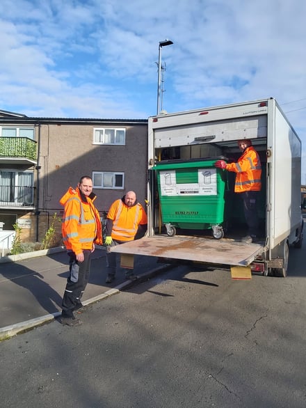 New Recycling Bins for Newcastle-under-Lyme Residents